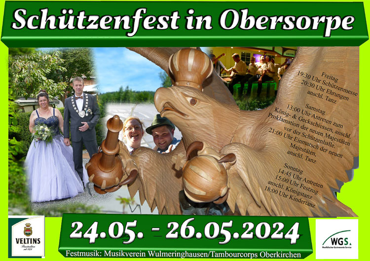 Flyer Schützenfest 2024
